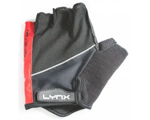 Велорукавички LYNX Pro BLACK/RED S