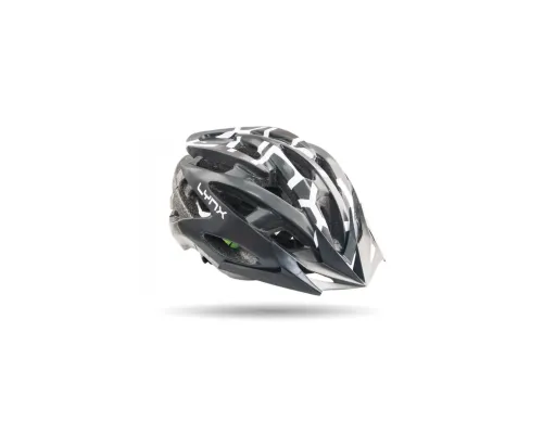 Шолом велосипедний Lynx Morzine Matt Black White, L
