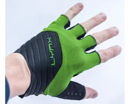 Велорукавички LYNX Expert Green M