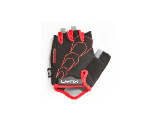 Велорукавиці Lynx Race, Black/Red, S