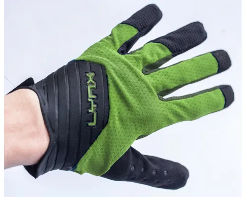 Велорукавички LYNX Expert Long Green M