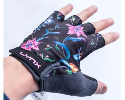Велорукавички LYNX Art Flowers XS