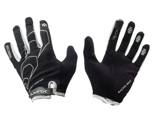 Велорукавички LYNX All-Mountain BW Black/White M