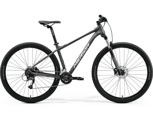 Велосипед гірський MERIDA, BIG.NINE 60-2X, MATT DARK SILVER(SIL), 2023, M
