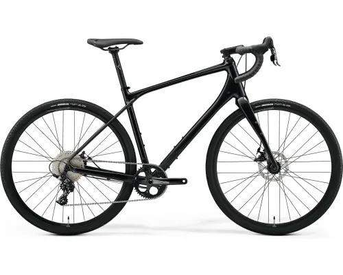 Велосипед гравійний MERIDA, SILEX 300, GLOSSY BLACK(MATT BLACK), 2022, L