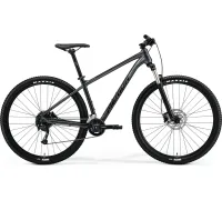 Велосипед гірський MERIDA, BIG.NINE 100-2X, DARK SILVER(BLACK), 2023, L (арт. A62211A 00719)