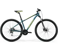 Велосипед гірський MERIDA, BIG.SEVEN 20-3X, TEAL-BLUE(LIME), 2023, M (арт. A62211A 01560)