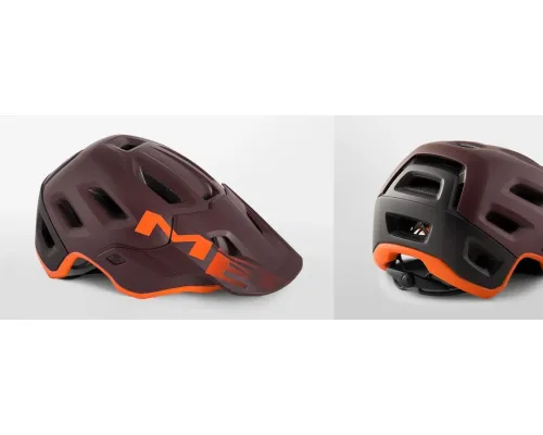 Шолом MET Roam Burgundy Orange matt M (56-58)