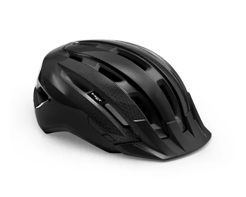 Шолом MET DOWNTOWN Black | Glossy M/L (58-61)