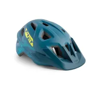 Шолом дитячий MET ELDAR Petrol Blue Camo | Matt UN (52-57) (арт. 3HM 117 UN BL1)