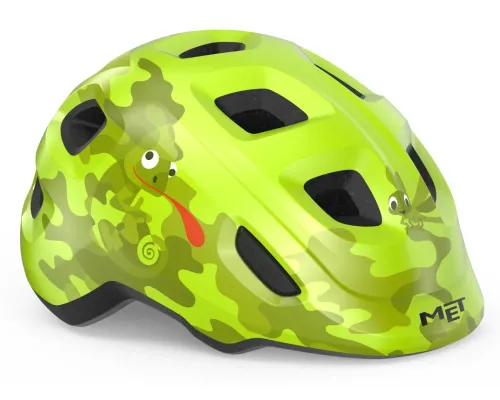 Шолом дитячий MET HOORAY lime chamaleon glossy XS (46-52)