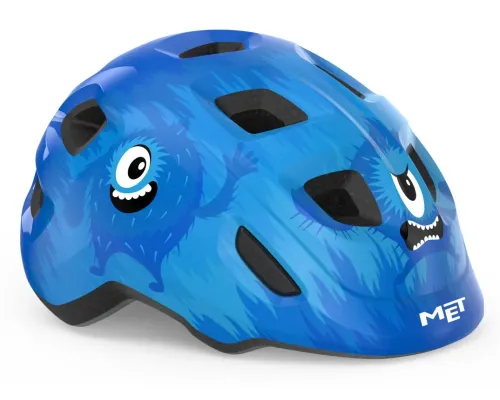 Шолом дитячий MET HOORAY blue monsters glossy XS (46-52)