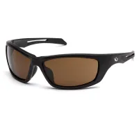 Захисні очки Venture Gear Tactical Howitzer Black (Bronze) Anti-Fog, коричневі в чорній оправі (VG-HOWIBK-BZ1)