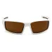 Окуляри захисні відкриті Venture Gear Pagosa White (bronze) Anti-Fog, коричневі (3ПАГО-Б50)