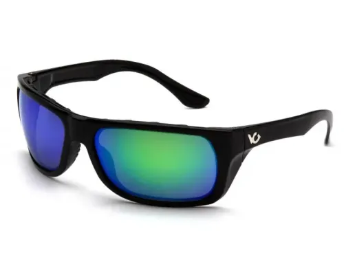 Окуляри поляризаційні захисні Venture Gear Vallejo Polarized (green mirror), дзеркальні синьо-зелені