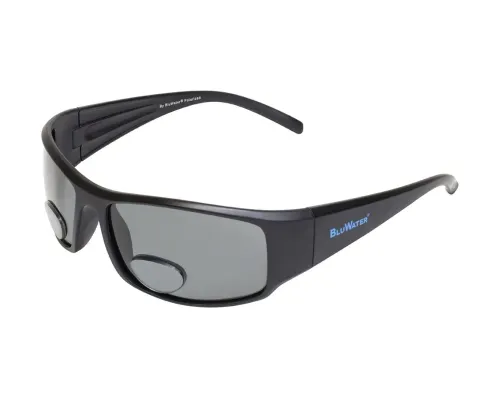 Біфокальні поляризаційні окуляри BluWater Bifocal-1 (+1.5) Polarized (gray) сірі