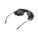 Окуляри захисні Global Vision Aviator-3 (gray), сірі зі з'ємним ущільнювачем із синтетичної "шкіри" (GV-AVIA3-GR)
