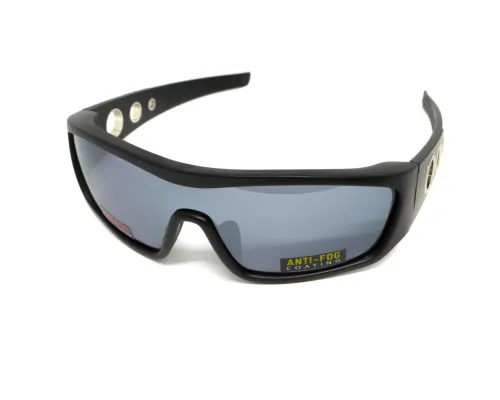 Окуляри захисні Global Vision Rivet (silver mirror) Anti-Fog, дзеркальні сірі