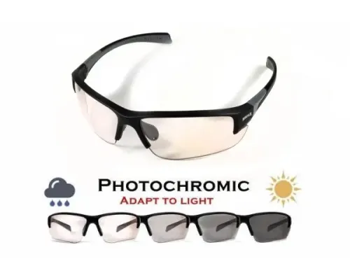 Окуляри захисні фотохромні Global Vision Hercules-7 Photochromic (clear) прозорі фотохромні