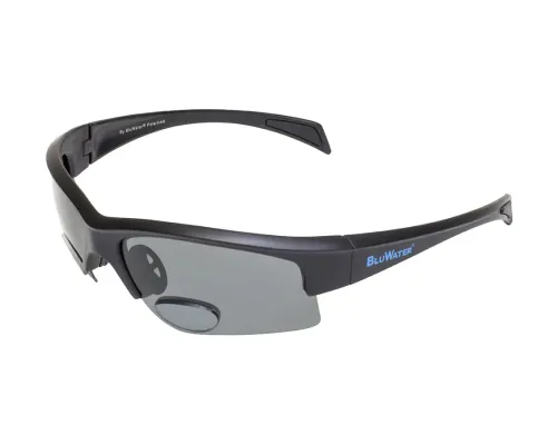 Біфокальні поляризаційні окуляри BluWater Bifocal-2 (+1.5) Polarized (gray) сірі