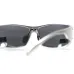 Окуляри захисні відкриті Global Vision BAD-ASS-2 Silver (gray), чорні у сріблястій металевій оправі (1БЕД2-СМ20)