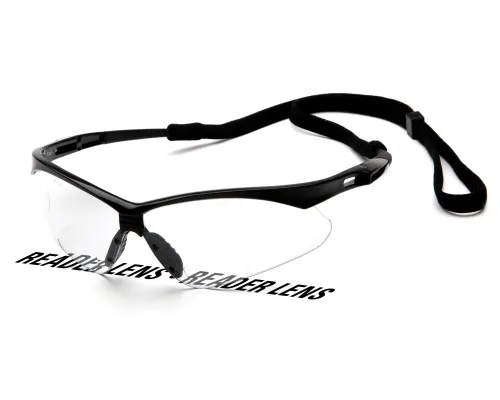 Біфокальні захисні окуляри Pmxtreme Bifocal (clear +2.0), біфокальні прозорі з діоптріями