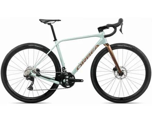 Велосипед 28" Orbea TERRA H30 (2025) blue stone gloss/copper matt, L