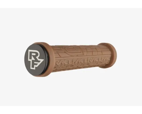 Ручки руля RaceFace Grippler Lock On 30мм коричневий