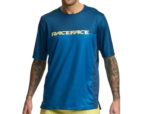 Джерсі RaceFace Indy короткий рукав синій L