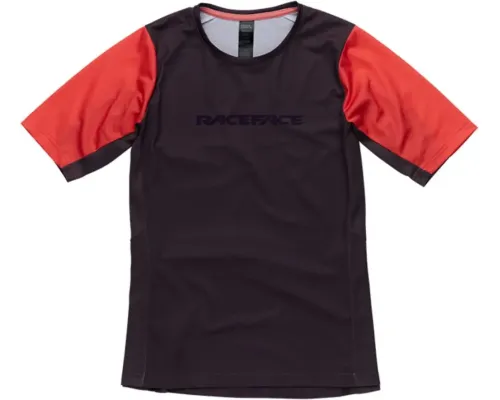 Джерсі жіноче RaceFace Indy короткий рукав кораловий M