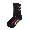 Шкарпетки RaceFace Fire`n`Lightning чорний S/M