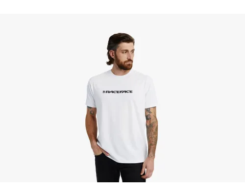 Футболка RaceFace Classic Logo короткий рукав білий S