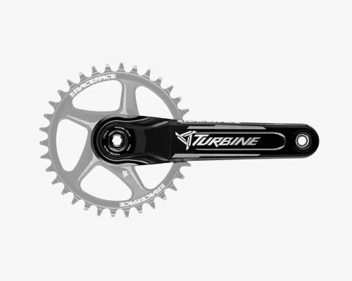 Шатуни RaceFace Turbine 170мм Cinch вал 136мм без зірки / без каретки чорний 2019