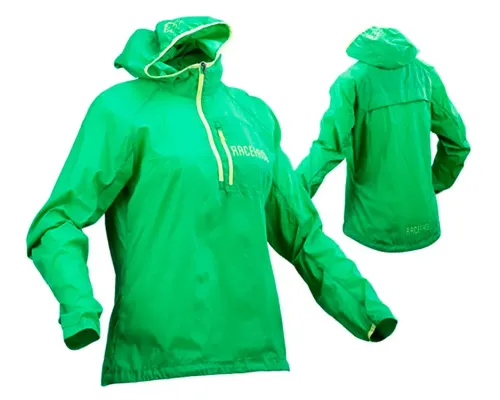 Вітровка-дощовик жіноча RaceFace Nano 1/4 Zip зелений L