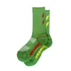 Шкарпетки RaceFace Fire`n`Lightning зелений S/M