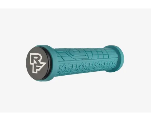 Ручки руля RaceFace Grippler Lock On 30мм бірюзовий