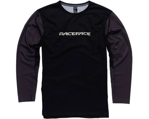 Джерсі RaceFace Indy довгий рукав чорний / вугільний L