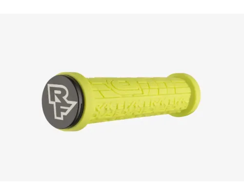 Ручки руля RaceFace Grippler Lock On 33мм жовтий