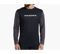 Джерсі RaceFace Indy довгий рукав чорний / вугільний M (арт. RFLAINDYMCHA03)