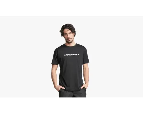 Футболка RaceFace Classic Logo короткий рукав чорний XL