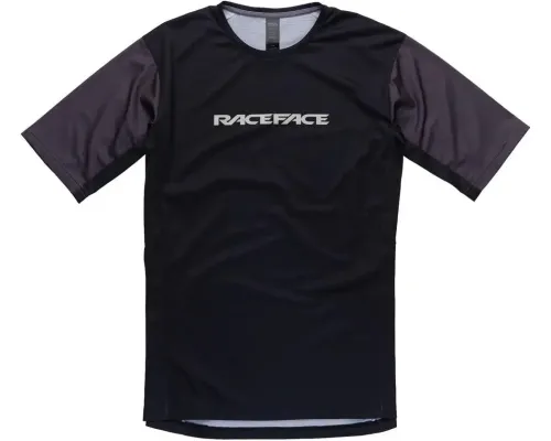 Джерсі RaceFace Indy короткий рукав чорний / вугільний XL