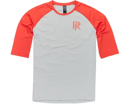 Джерсі RaceFace Coммit Tech Top рукав 3/4 білий/червоний XL