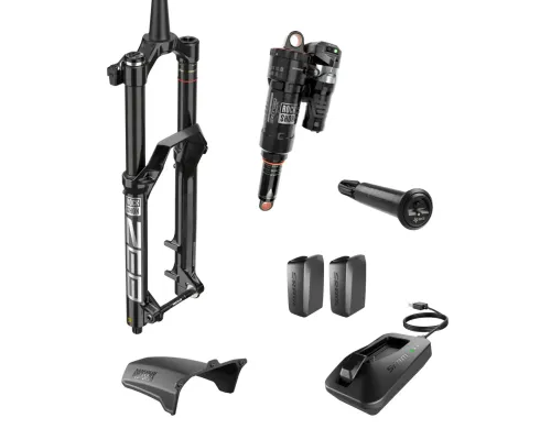 Комплект підвіски RockShox ZEB 29" FA 170мм / SuperDeluxe 205x60 FA Trunion / DUB FA сенсор A1