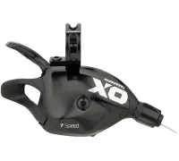 Перемикач лівий Sram X01 DH Rear Trigger Shifter, 7 Speed, Black
