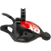 Перемикач лівий Sram X01 DH Rear Trigger Shifter, 7 Speed, Black/Red