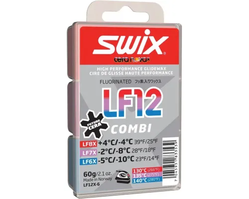 Низькофтористий парафін Swix, LF12X Combi, 54g