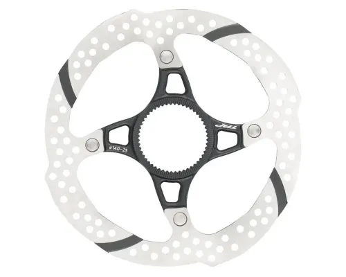 Ротор Tektro TRP TR-25 140 мм 1.8 мм CenterLock сріблястий / чорний