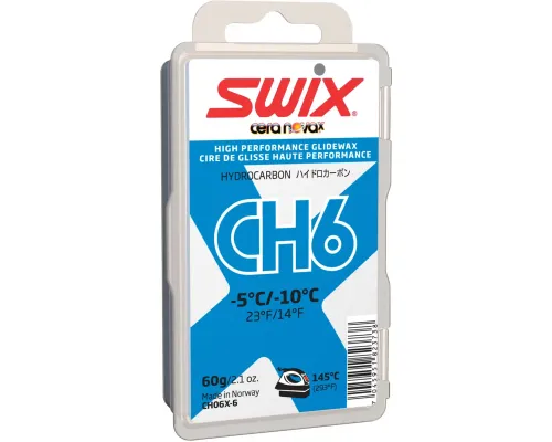 Базовий парафін Swix, CH5X Turquoise, -5°C/-10°C, 60g