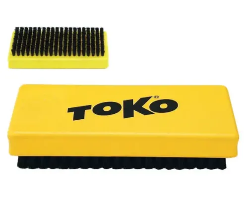 Щітка для видалення холодного воску Toko Base Brush Horsehair (Кінське волосся)