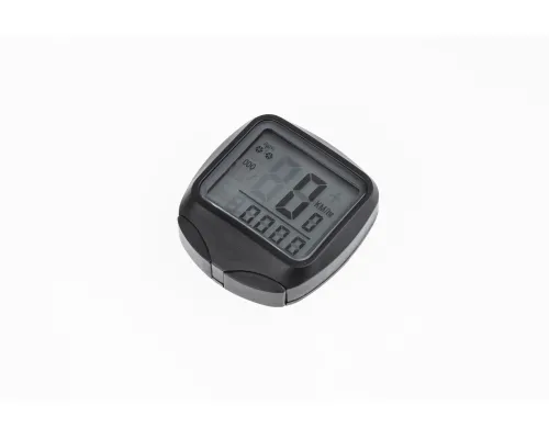 Велокомп'ютер ONRIDE Atom 16W, 16 функцій, бездротовий, чорний